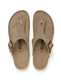 Teenslippers beige