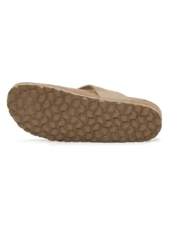 Teenslippers beige