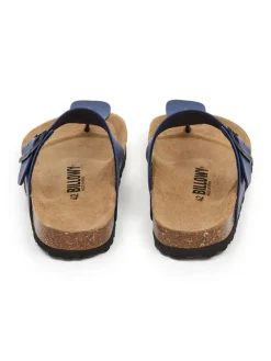 Teenslippers blauw