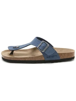 Teenslippers blauw