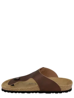 Teenslippers bruin
