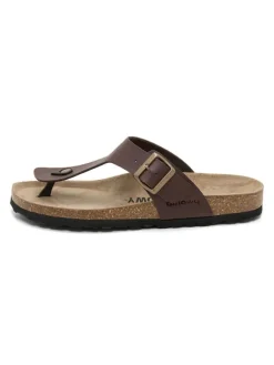 Teenslippers bruin