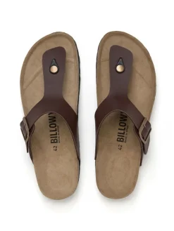 Teenslippers bruin