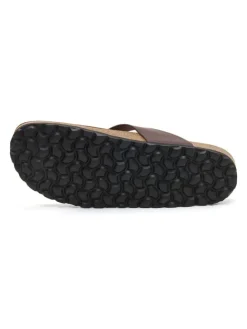 Teenslippers bruin