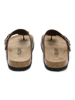 Teenslippers bruin