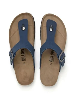 Teenslippers donkerblauw