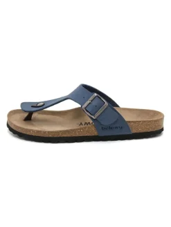 Teenslippers donkerblauw