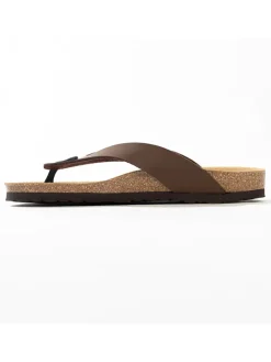 Teenslippers "Goya" bruin