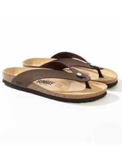 Teenslippers "Goya" bruin