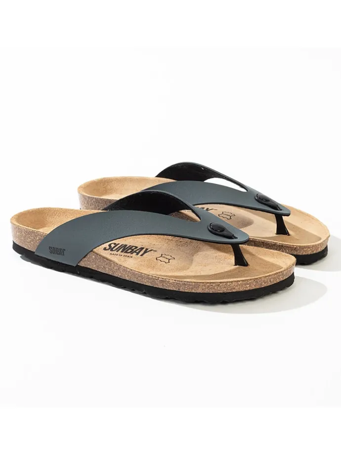 Teenslippers "Goya" grijs