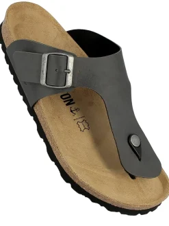 Teenslippers grijs