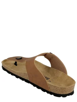 Teenslippers "Mercure" lichtbruin