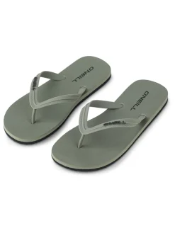Teenslippers "Profile" groen