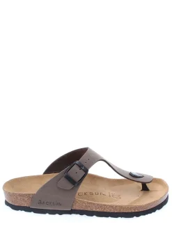 Teenslippers "Singapore" bruin