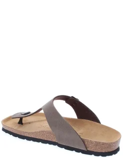 Teenslippers "Singapore" bruin