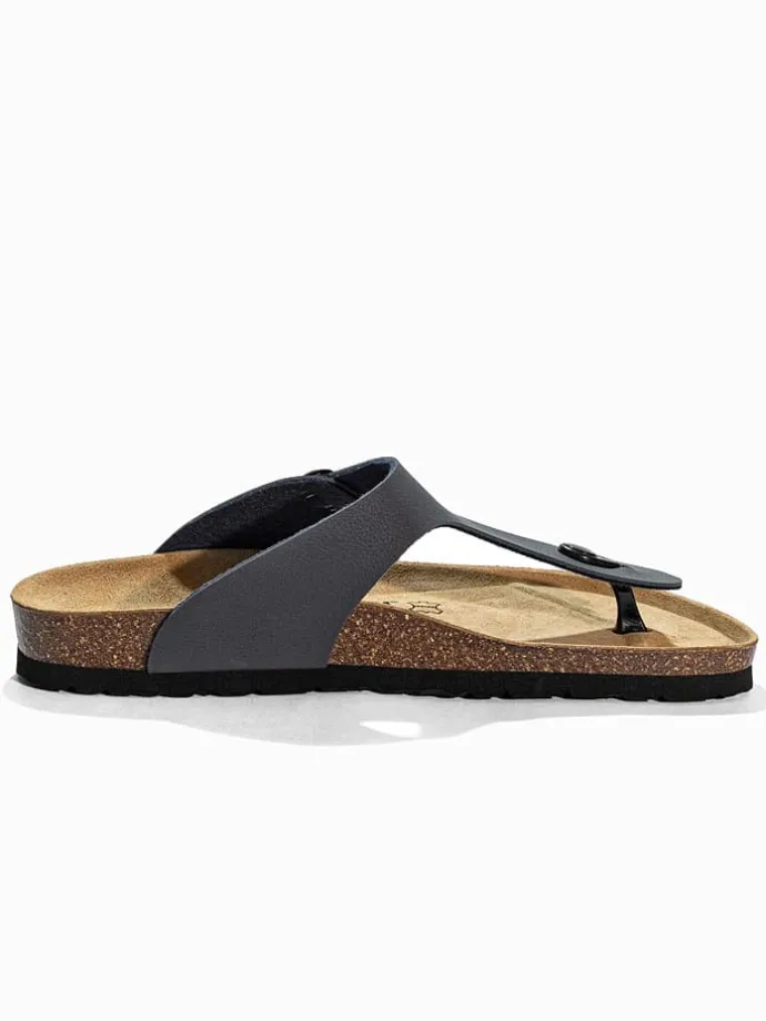 Teenslippers "Singapore" donkerblauw