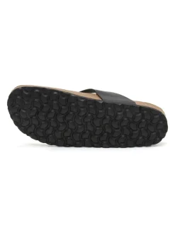 Teenslippers zwart
