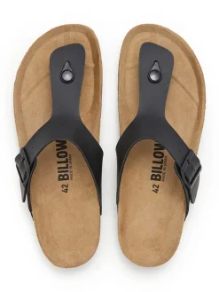 Teenslippers zwart