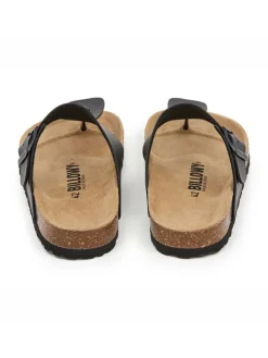Teenslippers zwart