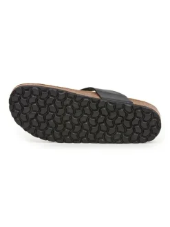 Teenslippers zwart