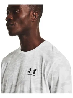 Trainingsshirt "Camo" wit/grijs