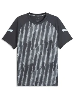 Trainingsshirt "individualLIGA Graphic Jersey" grijs