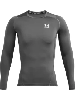 Trainingsshirt "UA HG Armour Comp" grijs