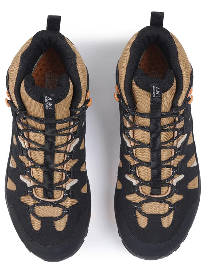 Trekkingboots "Aura" zwart/lichtbruin