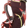 Trekkingrugzak "Nordwest" bordeaux - (B)27 x (H)45 x (D)16 cm