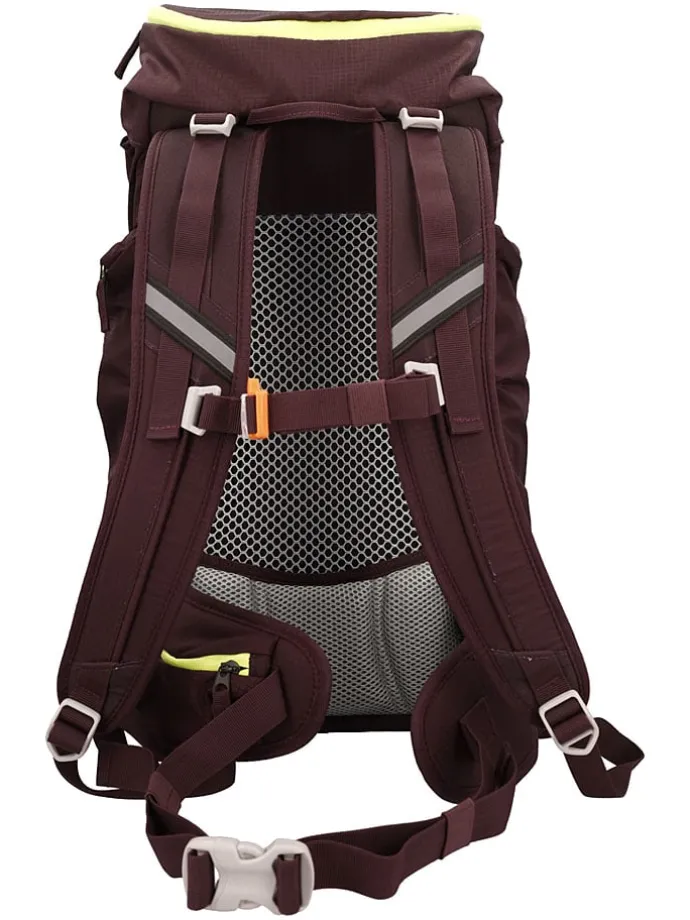 Trekkingrugzak "Nordwest" bordeaux - (B)27 x (H)45 x (D)16 cm