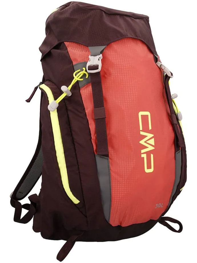 Trekkingrugzak "Nordwest" bordeaux - (B)27 x (H)45 x (D)16 cm