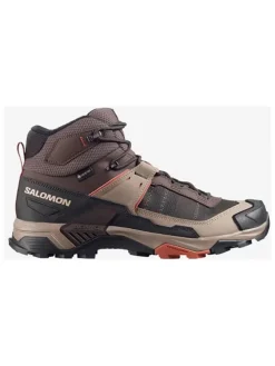 Trekkingschoenen "X ULTRA 5 MID GTX" bruin/beige