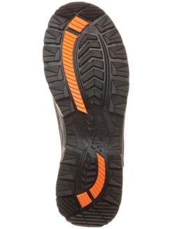 Trekkingsneakers zwart/paars