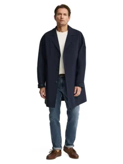 Trenchcoat donkerblauw