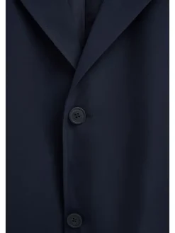 Trenchcoat donkerblauw