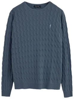 Trui blauwgrijs