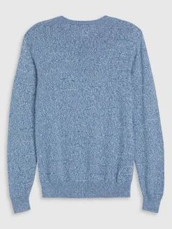 Trui blauw/wit