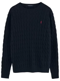 Trui donkerblauw