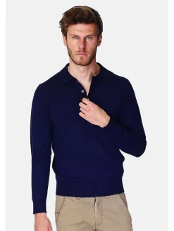 Trui donkerblauw