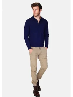 Trui donkerblauw