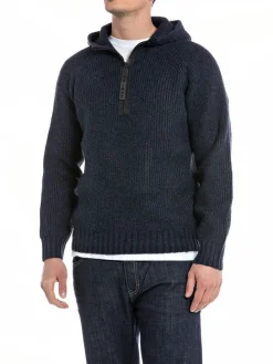 Trui donkerblauw