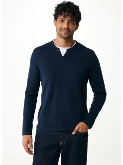 Trui donkerblauw