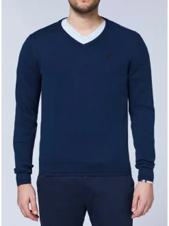 Trui donkerblauw