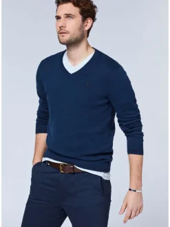 Trui donkerblauw