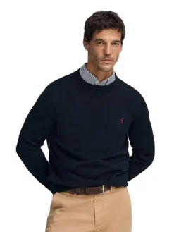 Trui donkerblauw