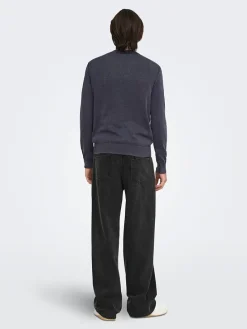 Trui donkerblauw