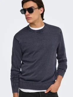 Trui donkerblauw