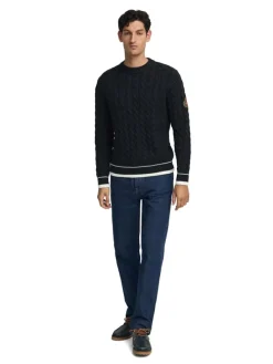 Trui donkerblauw