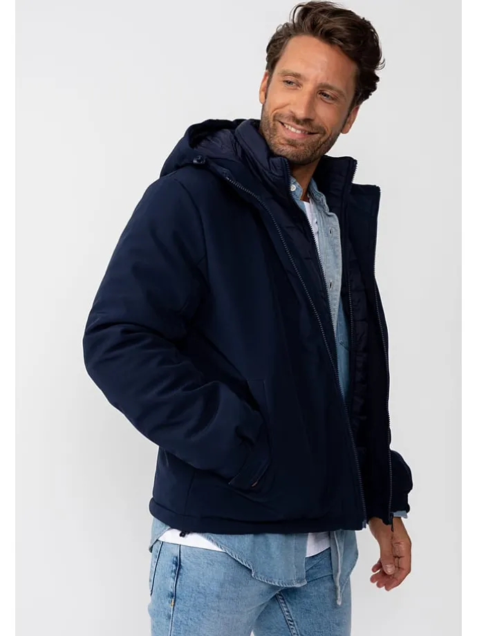 Tussenjas "Yann" donkerblauw
