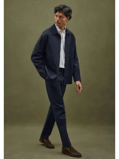 Tusssenjas donkerblauw